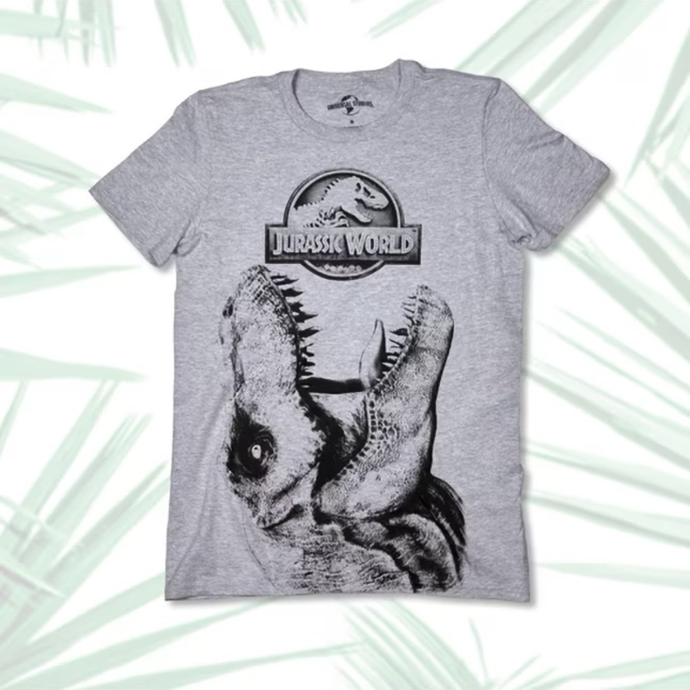 Jurassic World Tyrannosaurus Rex Men's T-Shirt Brand New (L) Universal Studios